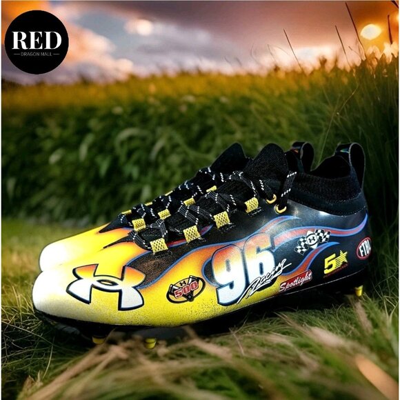 Under Armour Spotlight LE MC 96 Racing Football Cleats 3024476-001 - Men\'s 11.5 main image 10